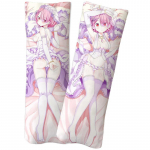 Jaapani anime Re:Null, alustades elu teises maailmas Rem Emilia Dakimakura Otaku padja kate kogu kehaga padjap&uuml;&uuml;ri kingitus 40x120cm Peach Skin