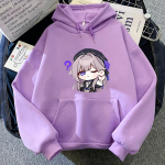 Unisex Honkai Star Rail Hoodie Unisex naiste mood kapuutsiga dressipluus Riietus Poiste r&otilde;ivad Hip Hop Harajuku vabaaja kapuutsid T&auml;navar&otilde;ivad 2XL