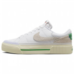 Nike Court Legacy Lift Valge Staadioniroheline Naiste Tennised Kookospiim Tippvalge FJ5483-100 39