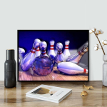 5D DIY Teemantmaaling Bowling Crosstitch Kit Mosaiik Teemanttikandid Roos T&auml;is &uuml;mmargune kandiline puur Kodukaunistus Round 30x40cm