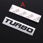 Turbo logoga autokleebised, embleemim&auml;rgi kleebised A
