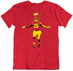 Patrick Mahomes The True King Kansas City jalgpallif&auml;nnid Unisex T-s&auml;rgid S