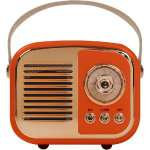 Retro Bluetooth-k&otilde;lar, vanaaegne juhtmevaba k&otilde;lar, kaasaskantav miniraadio vanamoodne stiil, toetab iPhone'i TWS-i sidumist, Android-seadmeid oranž