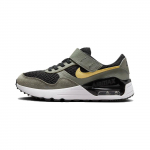 Nike Air Max SYSTM PS Tume savikivi Saturnikuld Laste tossud Roheline Must DQ0285-007 28