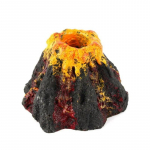 Akvaariumi m&auml;nguasjade ornament vulkaani kujuga kaunistus &otilde;humulli kivist paagi hapnik one size