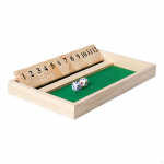 Shut the Box lauam&auml;ng 2 m&auml;ngijaga puidust lastele ja t&auml;iskasvanutele Traditsioonilised perem&auml;ngud siseruumides