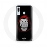 &Uuml;mbris Samsung galaxy A40 La casa de papel Mask jaoks