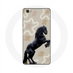 Huawei P8 Lite friisi musta hobuse t&otilde;u &uuml;mbris