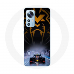Coque pour Xiaomi Mi 12 / 12X Formule 1 Sebastian Vettel Pilote automobile F1 Noir