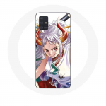 Coque pour Samsung Galaxy A51 Yamato One Piece Anime Poster