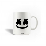 Mug en C&eacute;ramique Marshmello DJ Logo Noir