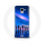 &Uuml;mbris Samsung Galaxy A6 2018 Bangtan Sonyeondan BTS World Tour 2022 jaoks