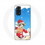 &Uuml;mbris Xiaomi Redmi Note 11S Anime One Piece Luffy Christmas Day 2023 jaoks