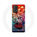 Coque pour Samsung Galaxy A33 5G Stranger Things Teaser Saison 4 Affiche Personnages Art