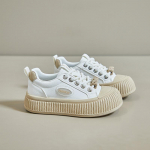 Platvorm tossud naistele Paeltega Moodsad k&otilde;ndimisjalatsid Tennisekingad vabaaja mugavad kleidid tennised Naiste PU-nahast kerged lamedad spordijalatsid 35