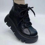 S&uuml;gis- ja talvemood naiste retro Briti stiilis k&uuml;ljet&otilde;mblukuga l&uuml;hikesed saapad ja pehmed puuvillased saapad 40 must/hall