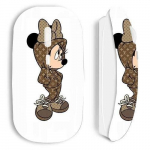 Souris sans fil maniacase blanche Minnie disney marron LV