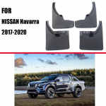 Mud flaps For Navarra 2017- Mudguards Fender Navarra Mud flap Splash Guard Fenders Accessories  Front Rear 4 PCS armee roheline v&auml;rv