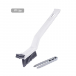 Kolm-&uuml;hes l&otilde;hehari P&otilde;randapuhastushari Sein Vann Plaadiliide Pragu k&otilde;vade harjastega hari Vannitoa puhastushari valge