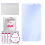 apgo Ultra-Clear 9H Hybrid protective glass compatible with Doogee S35T, flexible nano glass, great replacement for tempered glass, scratch-resistant,