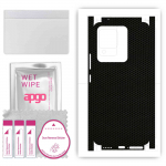 apgo Protective Skin Sticker for the back+sides compatible with Vivo V25 5G, Full Wrap Film, Foil, Vinyl - Pattern Matrix