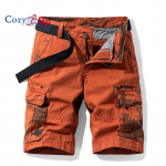 Cozy Up Cargo l&uuml;hikesed p&uuml;ksid meeste jaoks Extreme Comfort, 100% puuvill 29 oranž