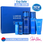 [LANEIGE] Homme Active Water Duo Set (Include 5 items) 1pc + Sample Gifts