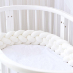 4-haruline pehme s&otilde;lme padi dekoratiivne beebi voodipesu, p&otilde;imitud v&otilde;revoodi, kokkup&otilde;rkevastane kaitseraua padi Four strands of 2.2M