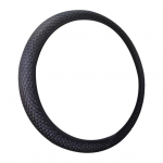 Roolipadi mikrofiiber Perfect Decor elastne universaalne 38cm auto rooli kate must