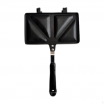 Kahepoolne v&otilde;ileivapann, mittekleepuv alumiiniumsulamist kodune vahvlimasin A