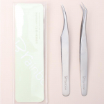 1 tk/2 tk Professionaalne ripsmepintsett peente ripsmepikenduste tegemiseks Antistaatiline pintsett suurep&auml;raselt sulgeb