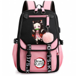 Anime Demon Slayer seljakott naistele l&otilde;uendist s&uuml;learvutikott tagasi kooli seljakott teismelisele t&uuml;drukule poisile koolikott meestele naistele reisikott