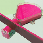 Servade tihendus&otilde;likasti nahatr&uuml;kit&ouml;&ouml;riist DIY Paint Craft Roller Middle Teeth