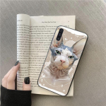 Tattoo Sphinx Cat telefoni &uuml;mbris Samsung Galaxy A51 A71 A21S A10 A20S A20E A30S A40 A50 A70 A11 A40 M31 M30S Coque &uuml;mbris Galaxy A10