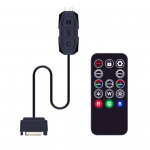 ARGB-kontroller 14-klahvilise kaugjuhtimispuldiga 5 V 3-kontaktiline SATA toiteallikaga, 3 nuppu, v&auml;rvi muutmise režiimid Reguleeritav korpus Ventilaator RGB-kontroller PC A