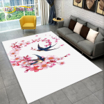 3D Peen Linnu Lille Loomade Ala Vaip, Vaip Kodu Elutuppa Magamistuppa Diivanile Uksematt K&ouml;&ouml;gi Sisustus, Libisemiskindel P&otilde;randamatt 40cm x 60cm