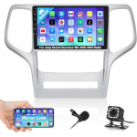 2Din Auto Stereo Raadio JEEP Grand Cherokee WK2 2014-2022 jaoks Android 12 Multimeedia Video M&auml;ngija GPS CarPlay Navi 10 tolli 4-core 1+32CP