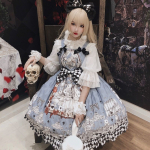 Jaapani gooti stiilis Lolita kleit T&uuml;drukutele Vintage tume matus Lolita Jsk Kleit Naistele Harajuku Lahedad varrukateta Punk kleidid, v&auml;lja arvatud s&auml;rk M