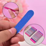100 tk mini k&uuml;&uuml;neviilid &uuml;hekordselt kasutatavad k&uuml;&uuml;nenaha eemaldaja puhvrid k&uuml;&uuml;nekunsti t&ouml;&ouml;riistad 100pcs