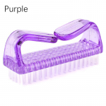 4Pcs/Lot Plastic Handle Grip Nail Brush Cleaning Brushes Kit Hand Fingernail Brush Cleaner Scrubbing Pedicure For Toes And Nails 4PCS roosa