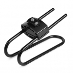 Jalgratta sadula vedrustuse amortisaator, vastupidav vedruterasest universaalne MTB maantee m&auml;gijalgratta istme t&otilde;ususmort Jalgrattatarvikud must