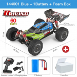 Uus 75KM/H 2,4G puldiga auto 1:14 harjadeta nelikvedu elektriline kiire maastiku pult drift m&auml;nguasi laste v&otilde;idus&otilde;iduauto Kingitus 1 battery