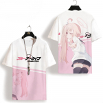 Uus populaarne rollim&auml;ng Blue Archive Unisex T-s&auml;rk 3D-tr&uuml;kiga Meestele Naistele Anime Joonis TopMood Harajuku L&uuml;hikeste varrukatega T-s&auml;rk XS