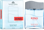 King Eau de toilette for men Lotus Valley 100 ml