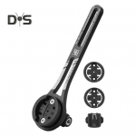 V&auml;ljas eesmine rattakinnitus alumiiniumsulamist kronstein koos vahetatava rattaarvuti alusega, reguleeritav, integreeritud v&auml;limine eesmine jalgrattakinnitus Garmin Edge'i jaoks