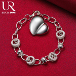 925 h&otilde;bedast s&uuml;damekujuline k&auml;ev&otilde;ru Moodsad pulmaehted 20CM