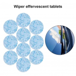 50 tk kontsentreeritud kihisevad tabletid auto klaasipuhasti klaasipuhasti pesuri klaas 10pcs sinine