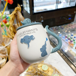 Multikas elevandikruus armas isiksus keraamiline tass kohvitass piimatass veetassi joogikomplekt