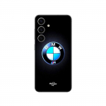 Samsung Galaxy S24 &uuml;mbris Bmw Logo M helendav s&uuml;sinik-Maniacase