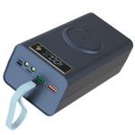 T21 21x18650 taskulambi akulaadija kast Toitepanga hoidik DIY Shell Case Dual USB 18650 Aku kest Hoiustamine Korraldage PD QI version